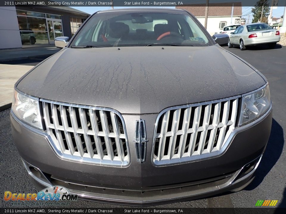 2011 Lincoln MKZ AWD Sterling Grey Metallic / Dark Charcoal Photo #8