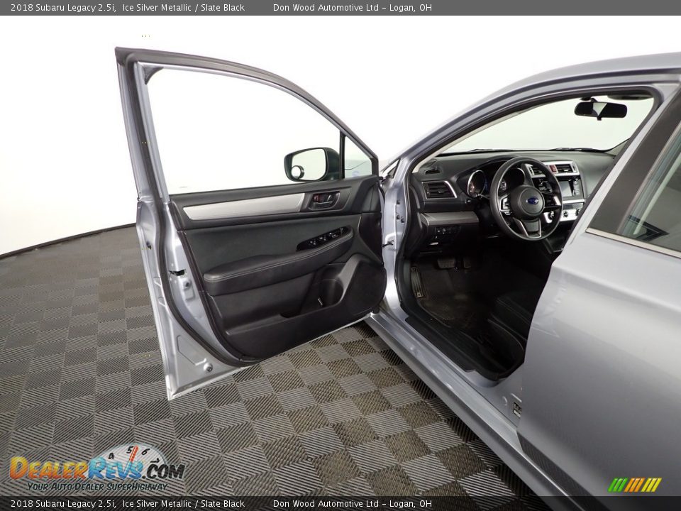 2018 Subaru Legacy 2.5i Ice Silver Metallic / Slate Black Photo #16