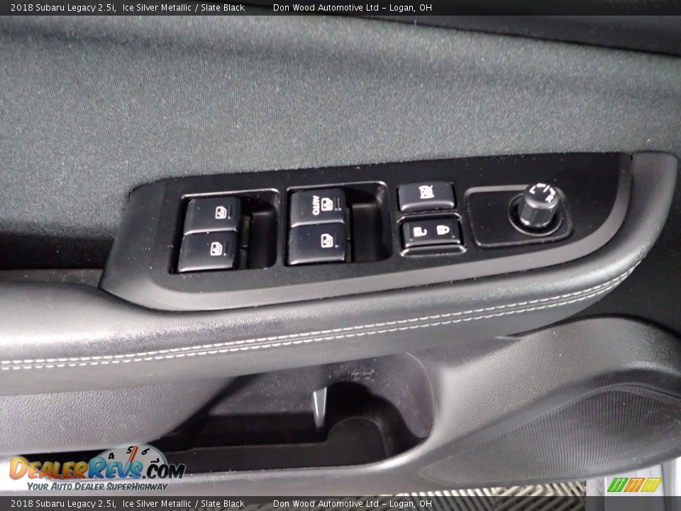 2018 Subaru Legacy 2.5i Ice Silver Metallic / Slate Black Photo #17