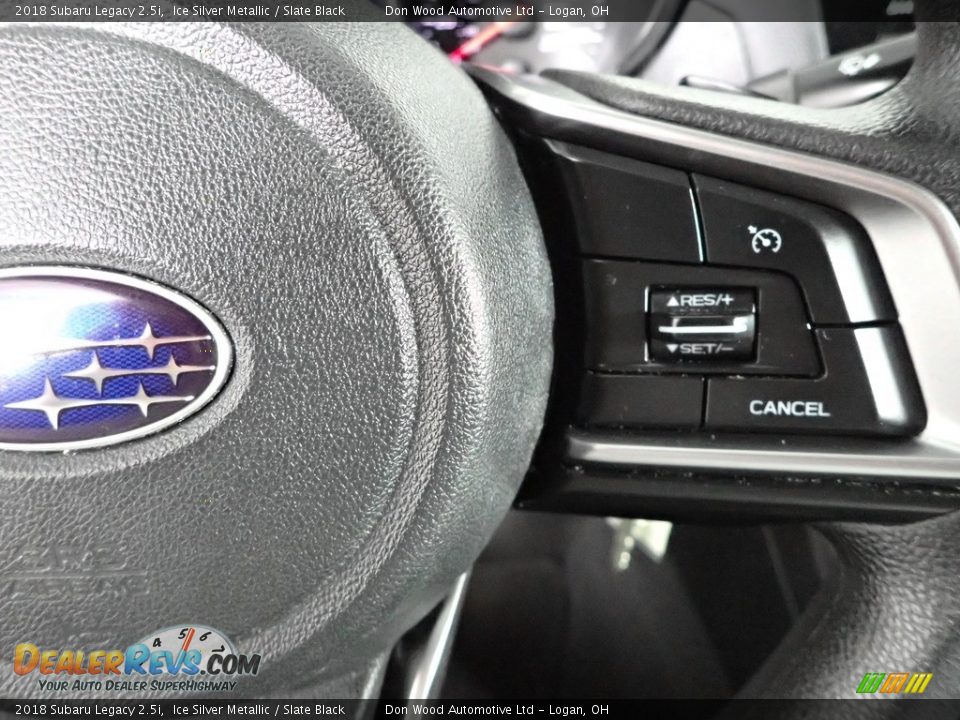 2018 Subaru Legacy 2.5i Ice Silver Metallic / Slate Black Photo #21