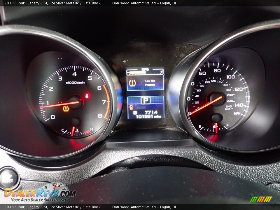 2018 Subaru Legacy 2.5i Ice Silver Metallic / Slate Black Photo #22