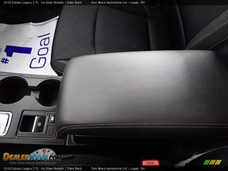 2018 Subaru Legacy 2.5i Ice Silver Metallic / Slate Black Photo #25