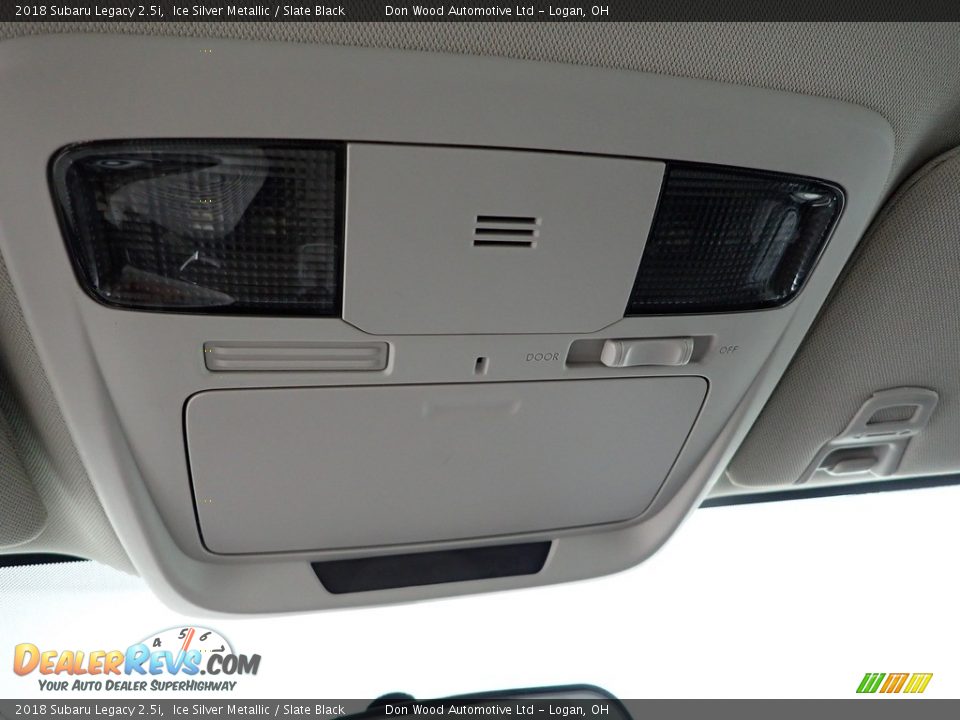 2018 Subaru Legacy 2.5i Ice Silver Metallic / Slate Black Photo #26