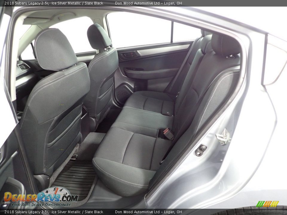 2018 Subaru Legacy 2.5i Ice Silver Metallic / Slate Black Photo #28