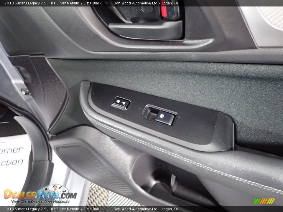 2018 Subaru Legacy 2.5i Ice Silver Metallic / Slate Black Photo #32