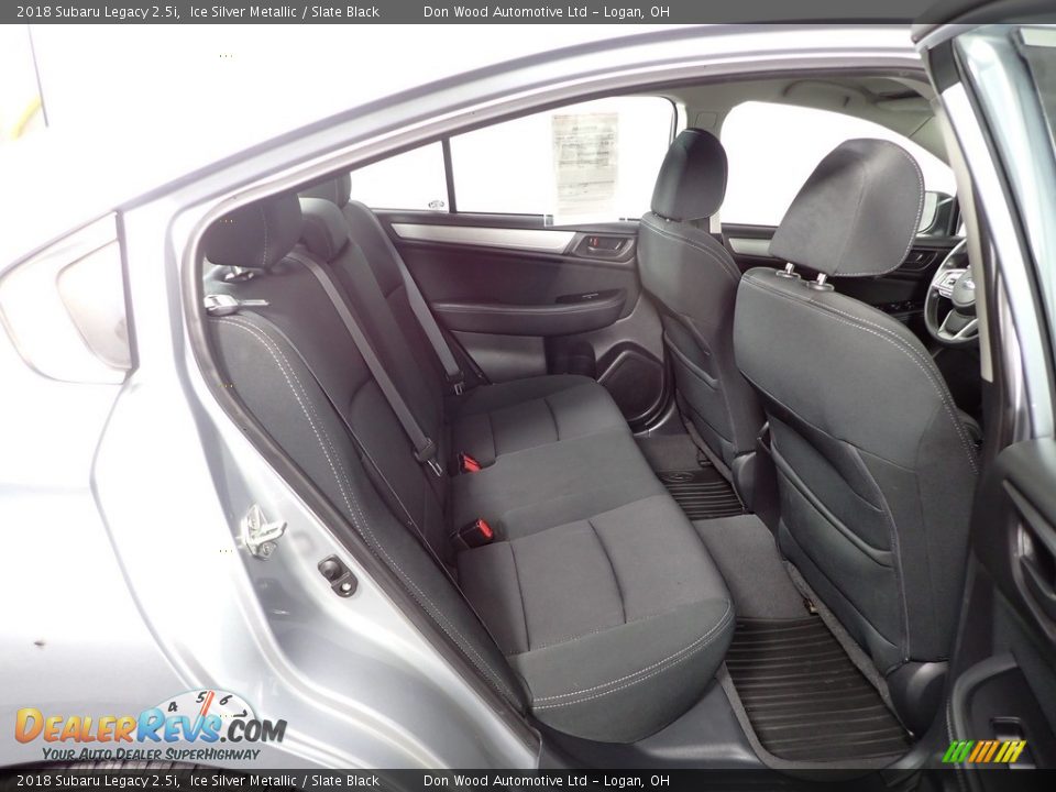 2018 Subaru Legacy 2.5i Ice Silver Metallic / Slate Black Photo #34