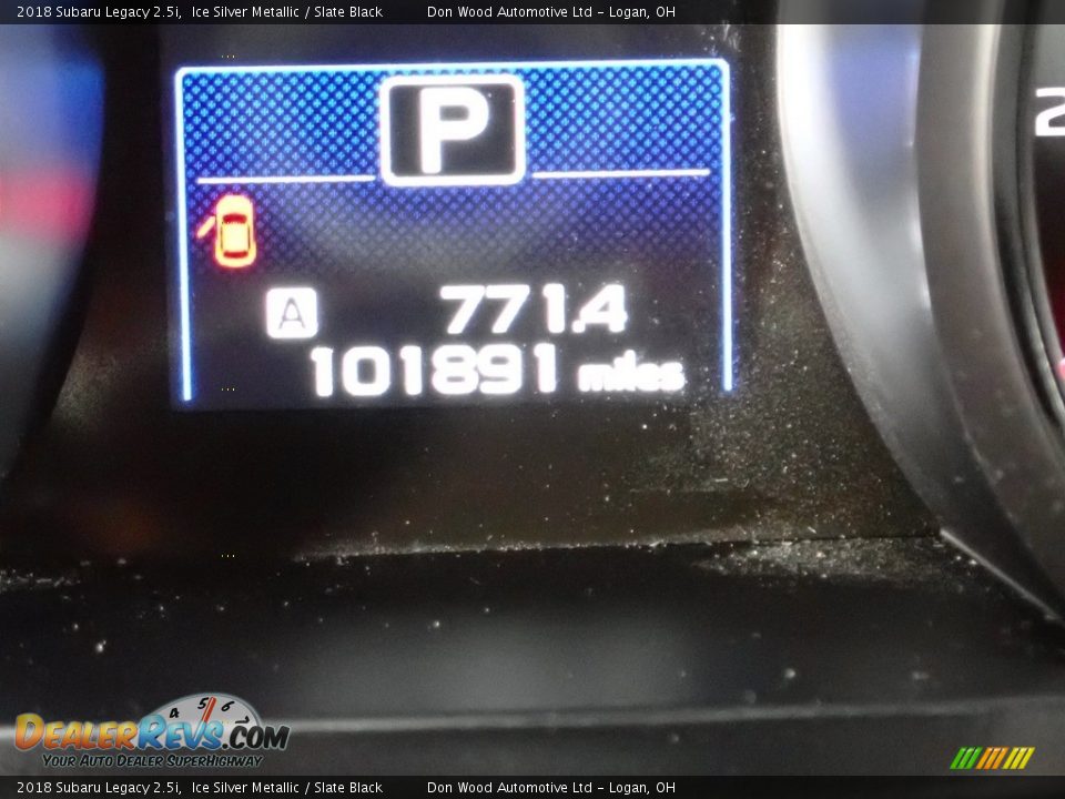 2018 Subaru Legacy 2.5i Ice Silver Metallic / Slate Black Photo #35