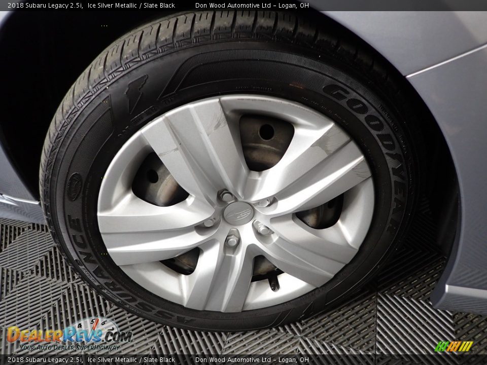 2018 Subaru Legacy 2.5i Ice Silver Metallic / Slate Black Photo #36
