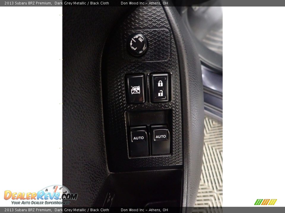 2013 Subaru BRZ Premium Dark Grey Metallic / Black Cloth Photo #20