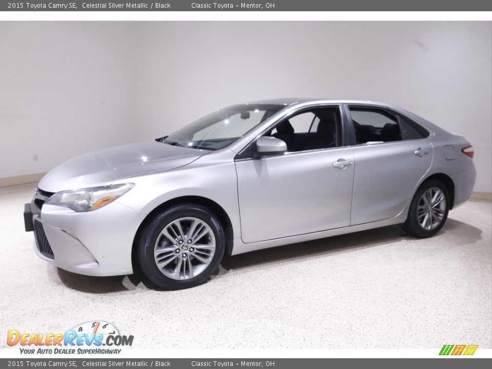 2015 Toyota Camry SE Celestial Silver Metallic / Black Photo #3