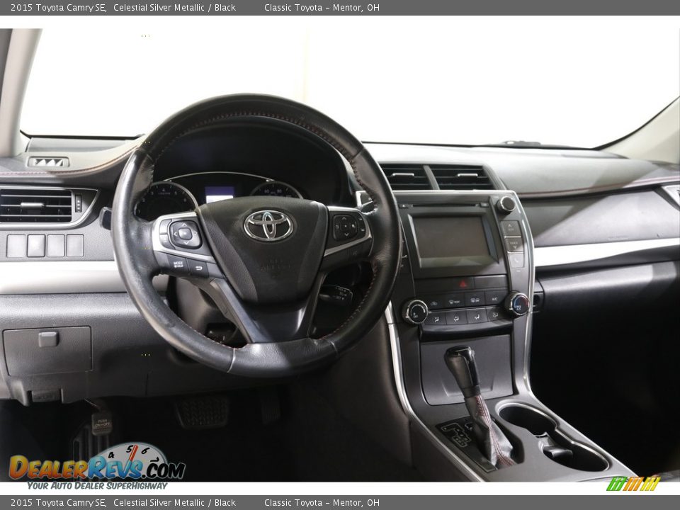2015 Toyota Camry SE Celestial Silver Metallic / Black Photo #6