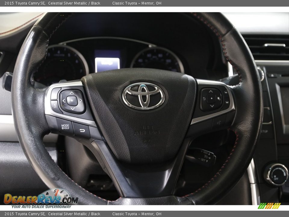 2015 Toyota Camry SE Celestial Silver Metallic / Black Photo #7