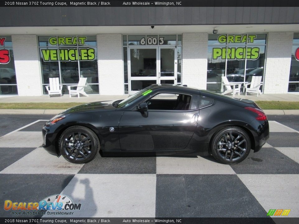 2018 Nissan 370Z Touring Coupe Magnetic Black / Black Photo #1