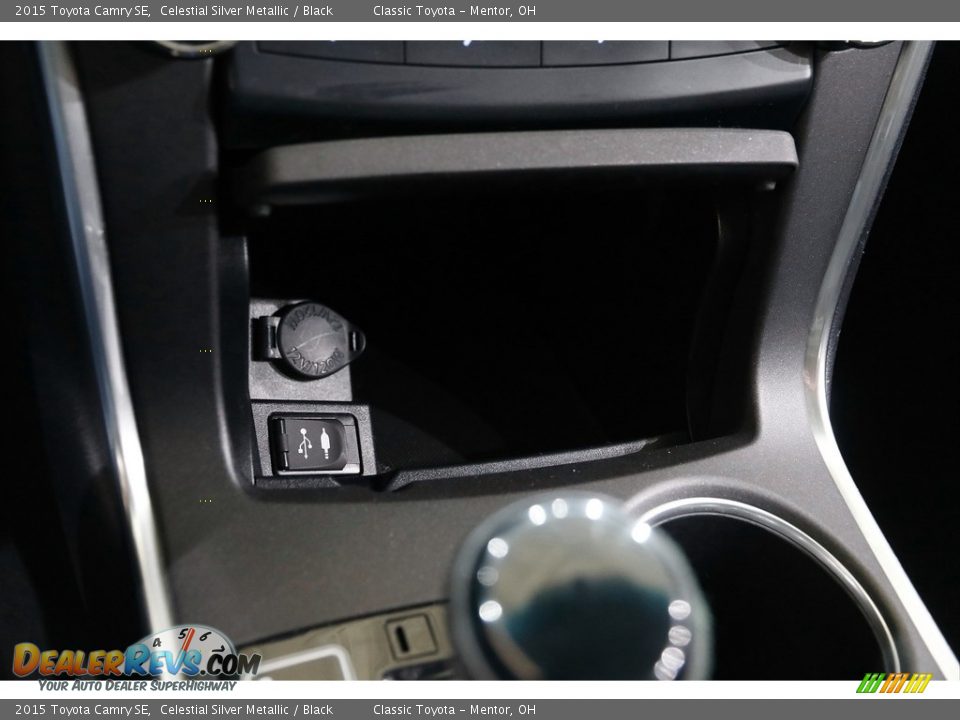 2015 Toyota Camry SE Celestial Silver Metallic / Black Photo #14