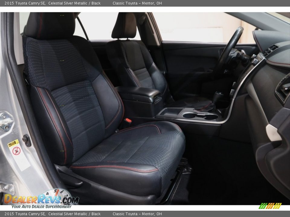 2015 Toyota Camry SE Celestial Silver Metallic / Black Photo #15