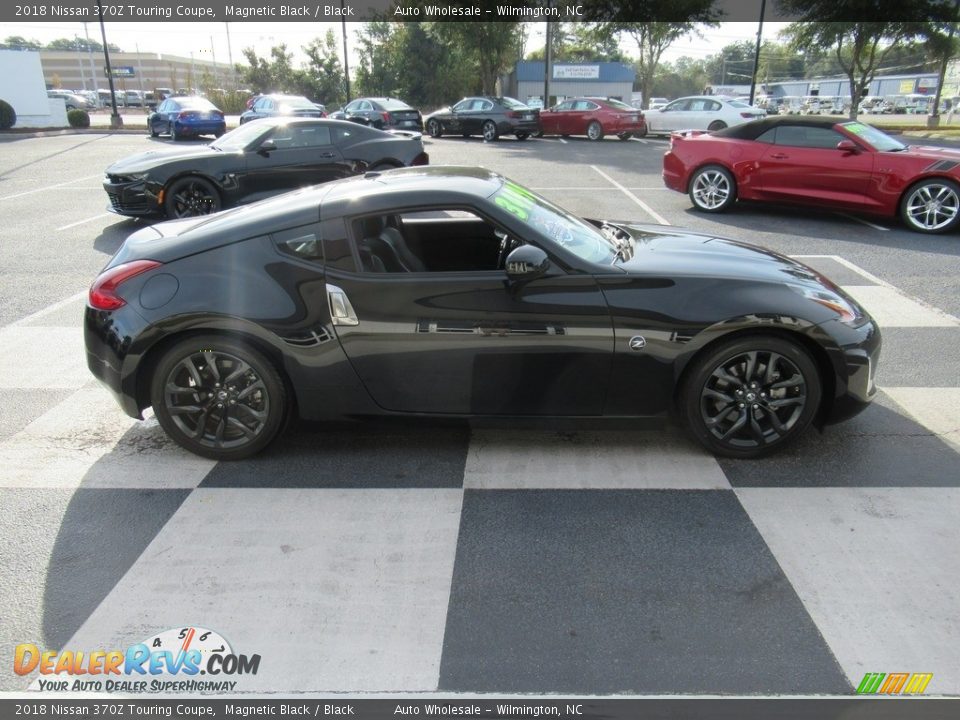 2018 Nissan 370Z Touring Coupe Magnetic Black / Black Photo #3