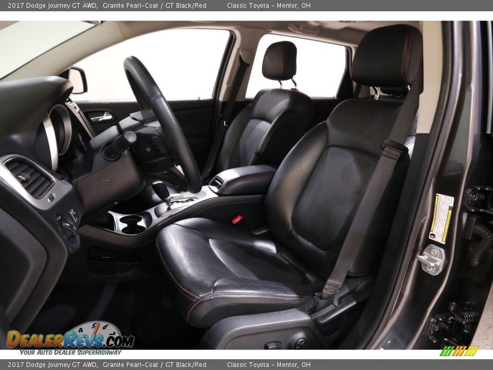 Front Seat of 2017 Dodge Journey GT AWD Photo #5