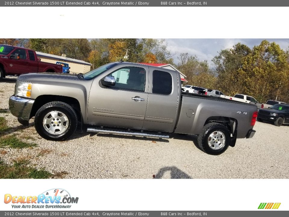 2012 Chevrolet Silverado 1500 LT Extended Cab 4x4 Graystone Metallic / Ebony Photo #2