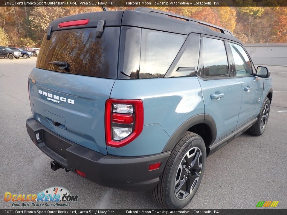 2021 Ford Bronco Sport Outer Banks 4x4 Area 51 / Navy Pier Photo #2