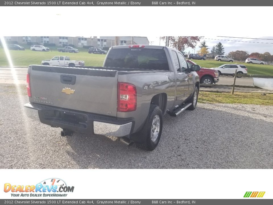 2012 Chevrolet Silverado 1500 LT Extended Cab 4x4 Graystone Metallic / Ebony Photo #5