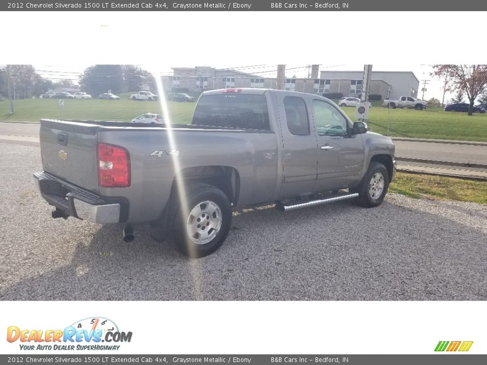 2012 Chevrolet Silverado 1500 LT Extended Cab 4x4 Graystone Metallic / Ebony Photo #6