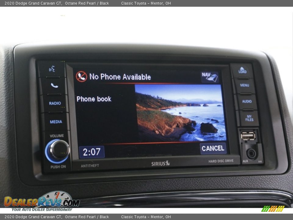 2020 Dodge Grand Caravan GT Octane Red Pearl / Black Photo #11