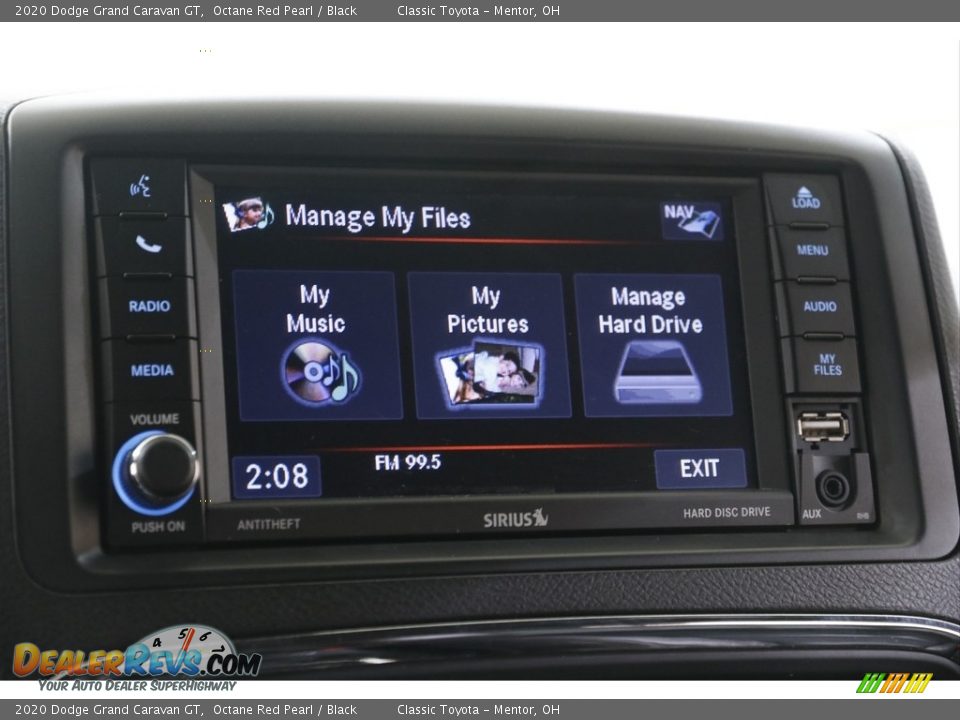 2020 Dodge Grand Caravan GT Octane Red Pearl / Black Photo #13