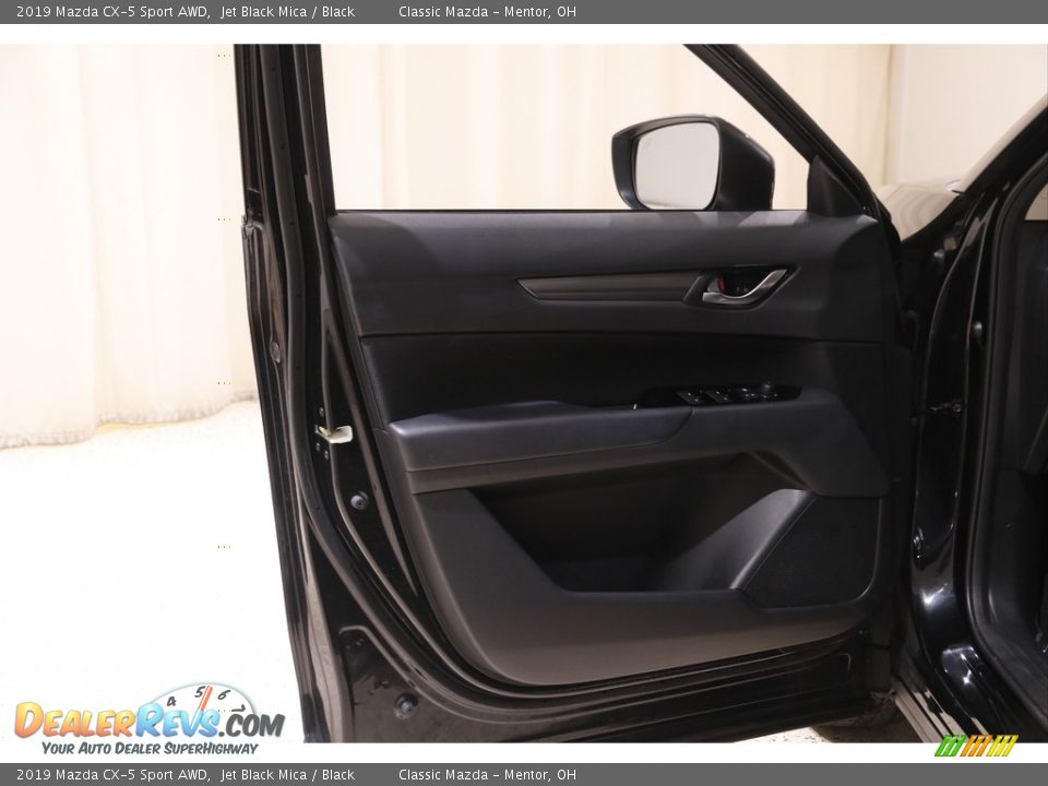 2019 Mazda CX-5 Sport AWD Jet Black Mica / Black Photo #4