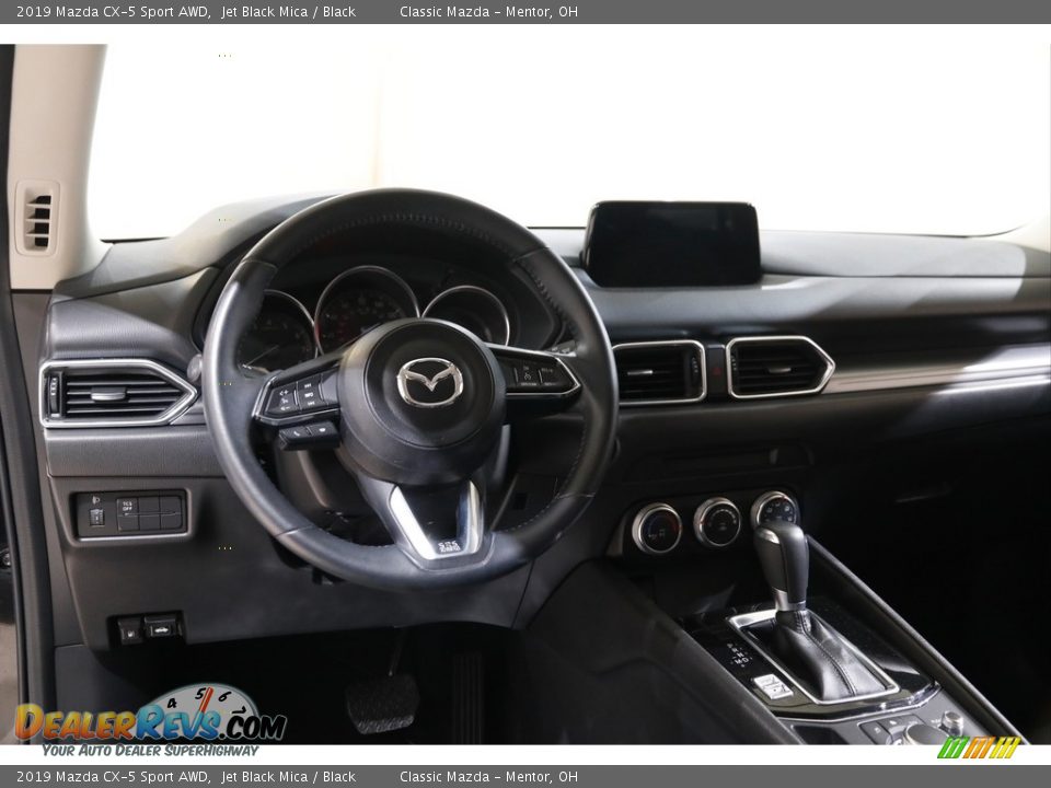 2019 Mazda CX-5 Sport AWD Jet Black Mica / Black Photo #6