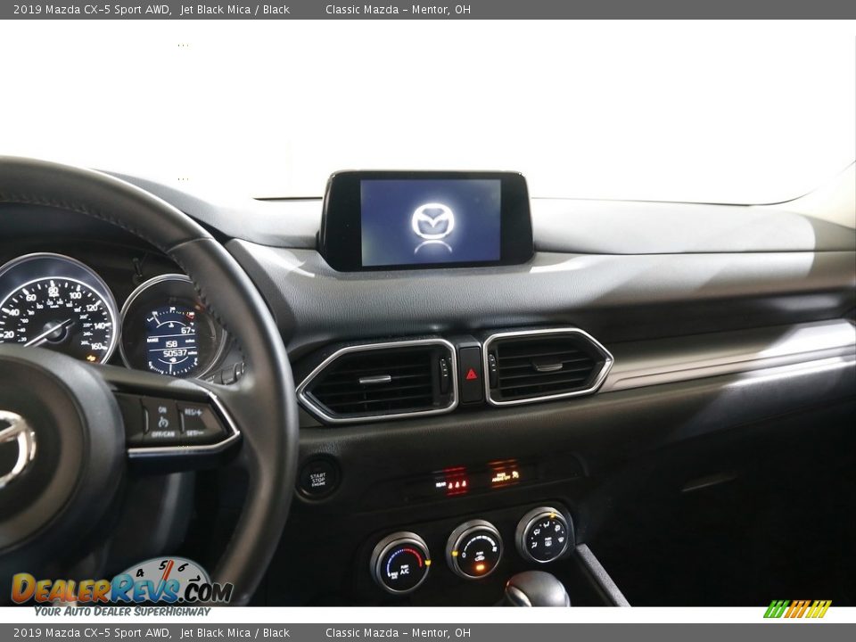 2019 Mazda CX-5 Sport AWD Jet Black Mica / Black Photo #9