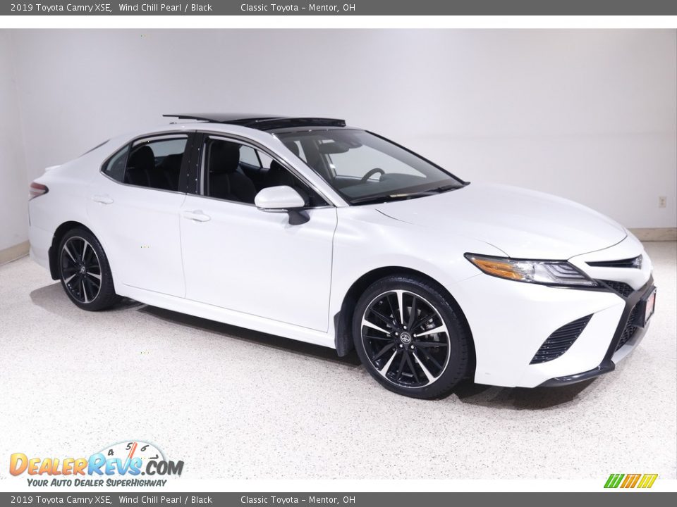2019 Toyota Camry XSE Wind Chill Pearl / Black Photo #1
