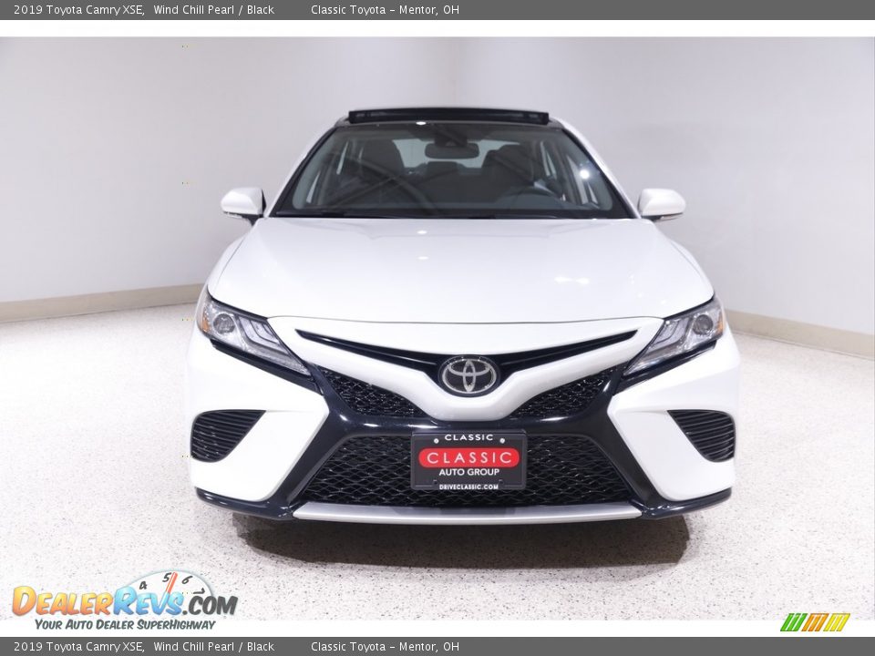 2019 Toyota Camry XSE Wind Chill Pearl / Black Photo #2