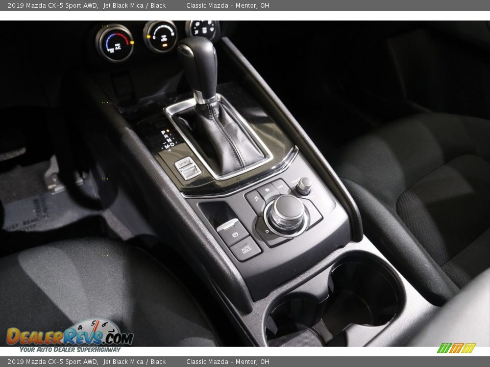 2019 Mazda CX-5 Sport AWD Jet Black Mica / Black Photo #12