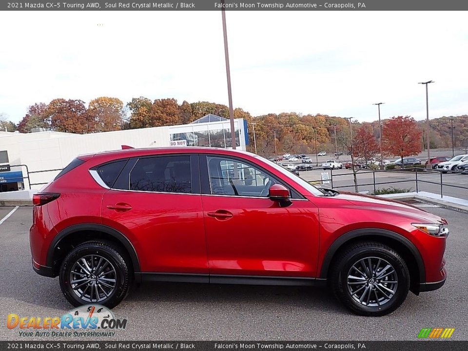 2021 Mazda CX-5 Touring AWD Soul Red Crystal Metallic / Black Photo #1