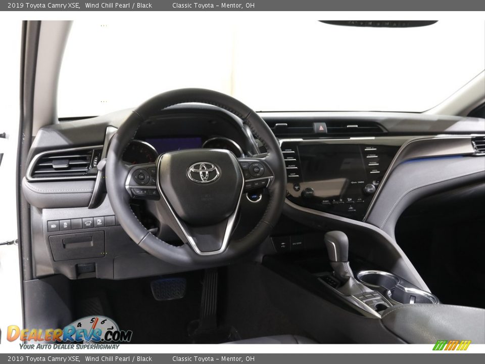 2019 Toyota Camry XSE Wind Chill Pearl / Black Photo #6