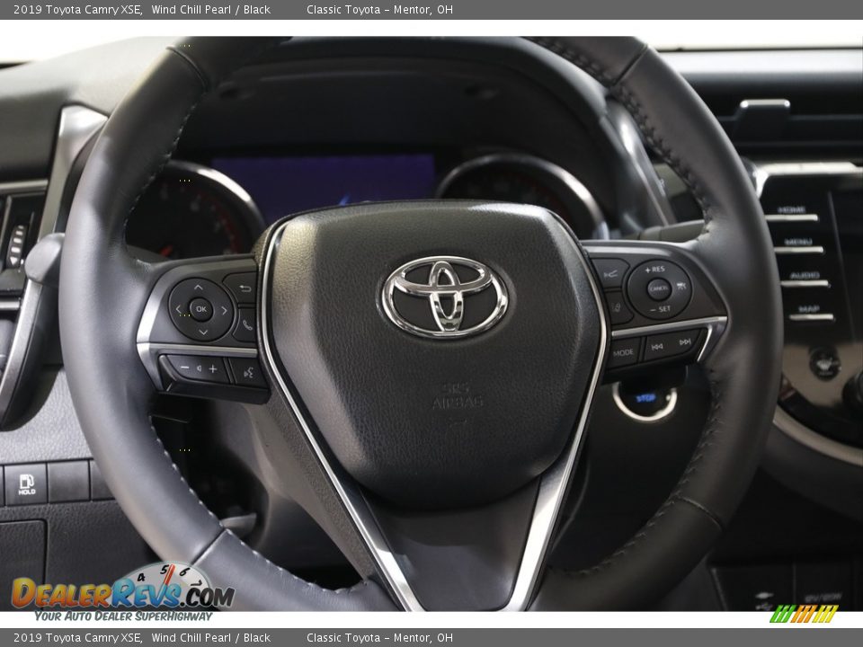 2019 Toyota Camry XSE Wind Chill Pearl / Black Photo #7