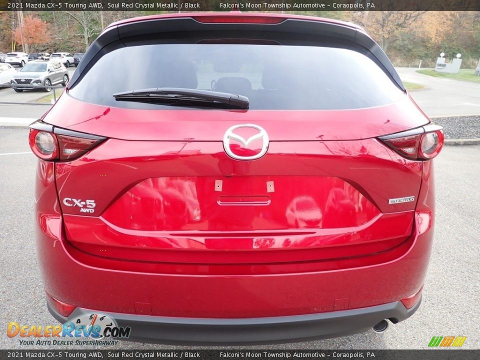 2021 Mazda CX-5 Touring AWD Soul Red Crystal Metallic / Black Photo #3