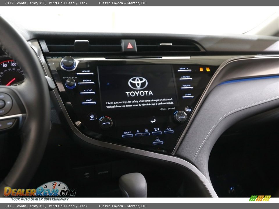 2019 Toyota Camry XSE Wind Chill Pearl / Black Photo #9