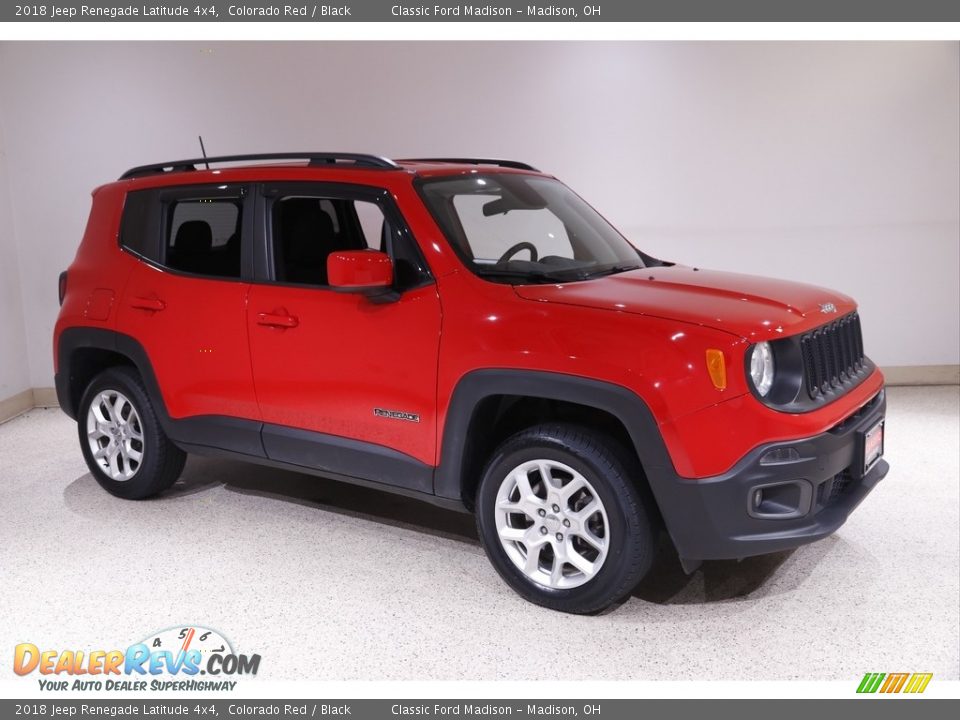 2018 Jeep Renegade Latitude 4x4 Colorado Red / Black Photo #1