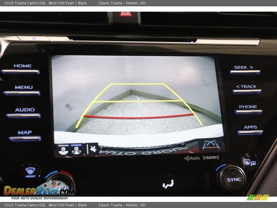 2019 Toyota Camry XSE Wind Chill Pearl / Black Photo #11