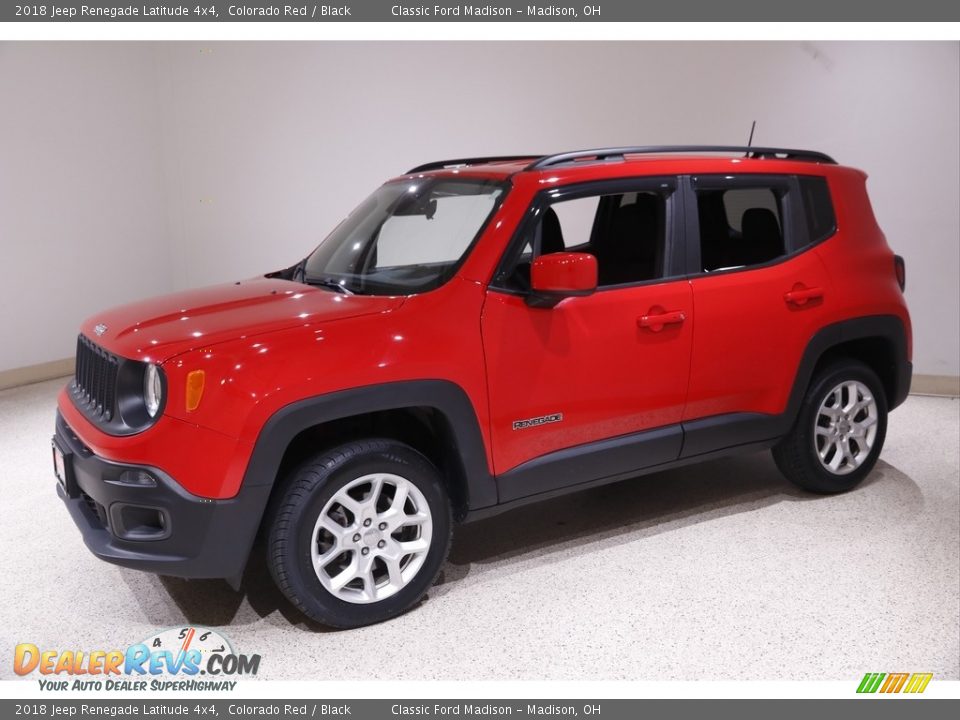 2018 Jeep Renegade Latitude 4x4 Colorado Red / Black Photo #3
