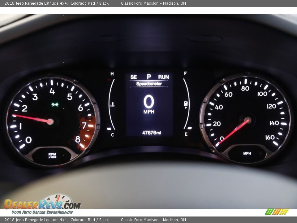 2018 Jeep Renegade Latitude 4x4 Colorado Red / Black Photo #8