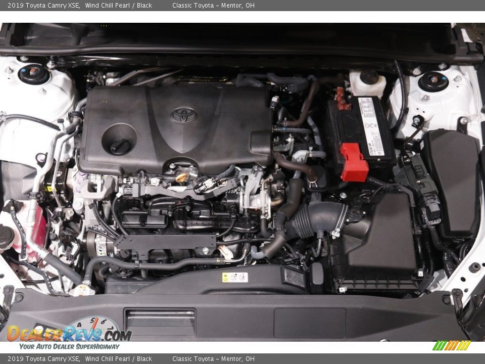 2019 Toyota Camry XSE Wind Chill Pearl / Black Photo #18