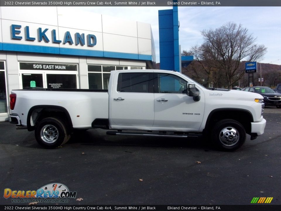 2022 Chevrolet Silverado 3500HD High Country Crew Cab 4x4 Summit White / Jet Black Photo #2