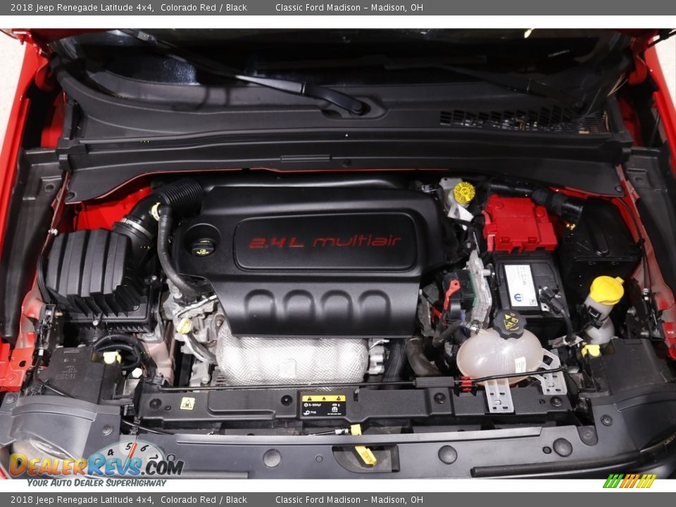 2018 Jeep Renegade Latitude 4x4 Colorado Red / Black Photo #20