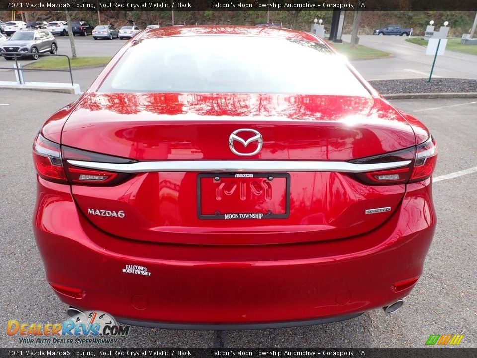 2021 Mazda Mazda6 Touring Soul Red Crystal Metallic / Black Photo #3