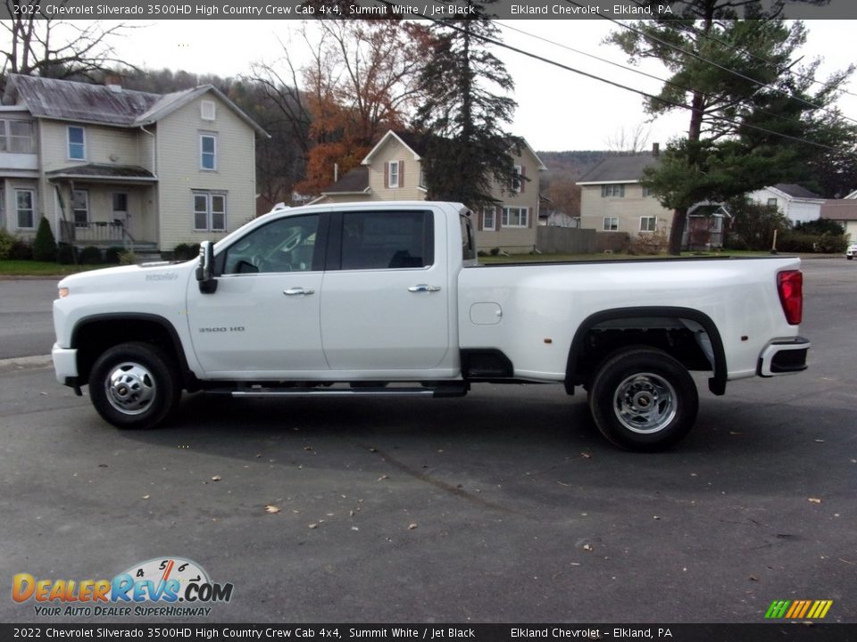 2022 Chevrolet Silverado 3500HD High Country Crew Cab 4x4 Summit White / Jet Black Photo #5