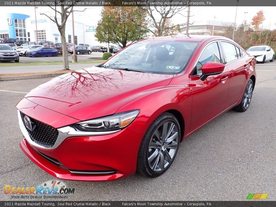 2021 Mazda Mazda6 Touring Soul Red Crystal Metallic / Black Photo #7