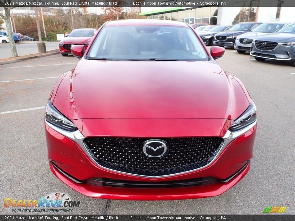 2021 Mazda Mazda6 Touring Soul Red Crystal Metallic / Black Photo #8