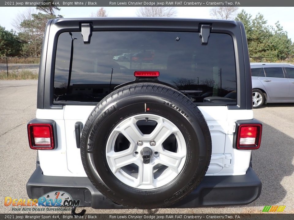 2021 Jeep Wrangler Sport 4x4 Bright White / Black Photo #6